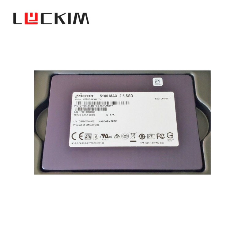 Micron 5100 MAX 480GB SSD