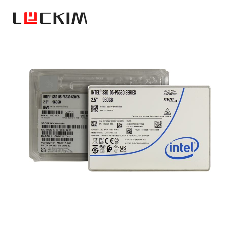 Intel D5-P5530 960GB U.2 15mm Solid State Drive